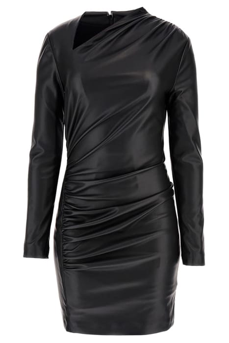 MARCIANO BY GUESS VIXEN DRESS JET LEATHER BLACK 3