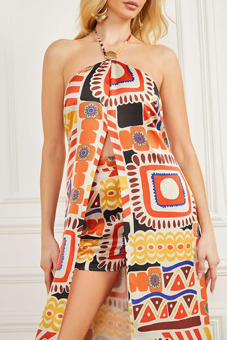 MARCIANO BY GUESS CARNIVALE TUNIC CARNIVALE PRINT 6