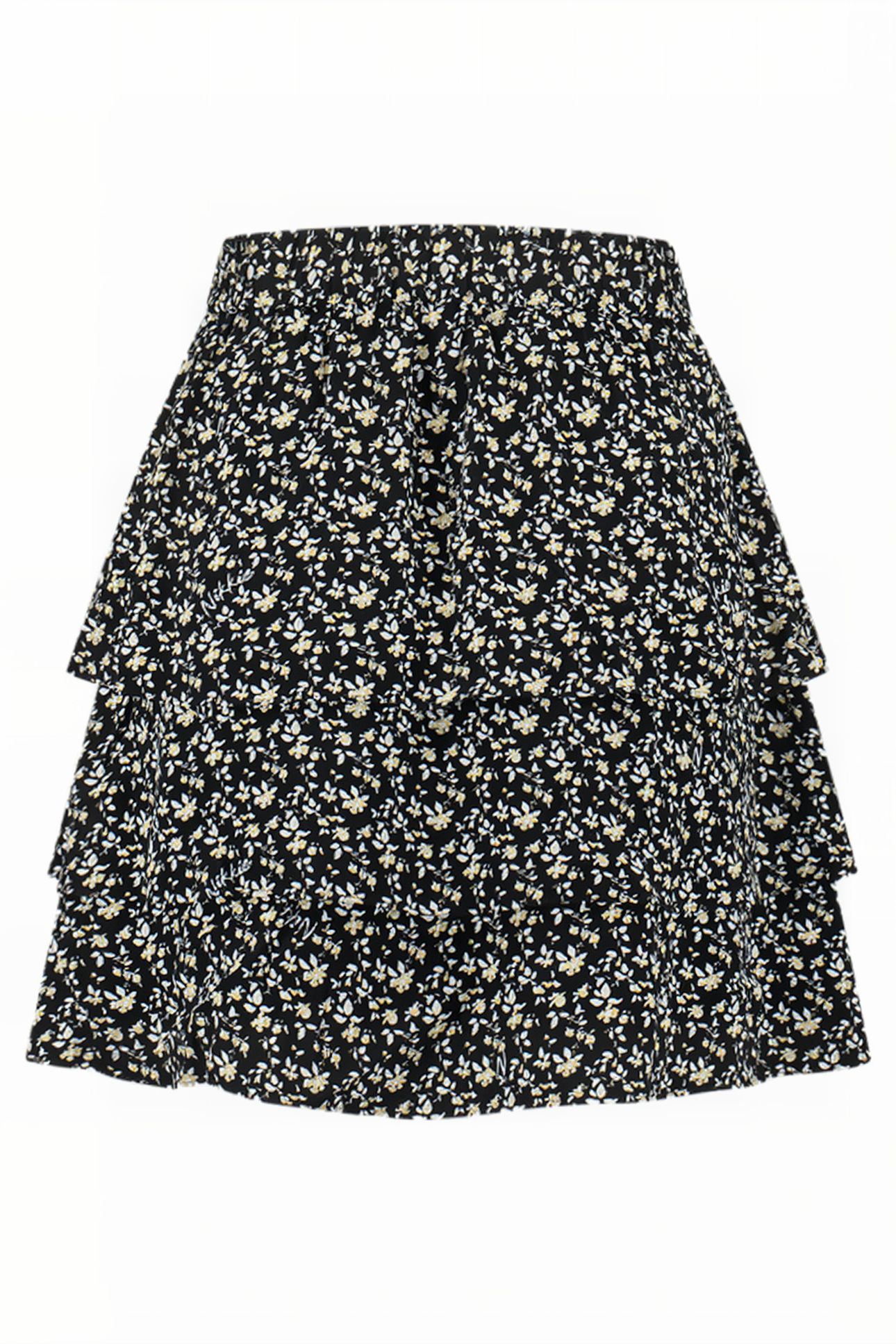 JOSINE SKIRT MULTI BLACK 2