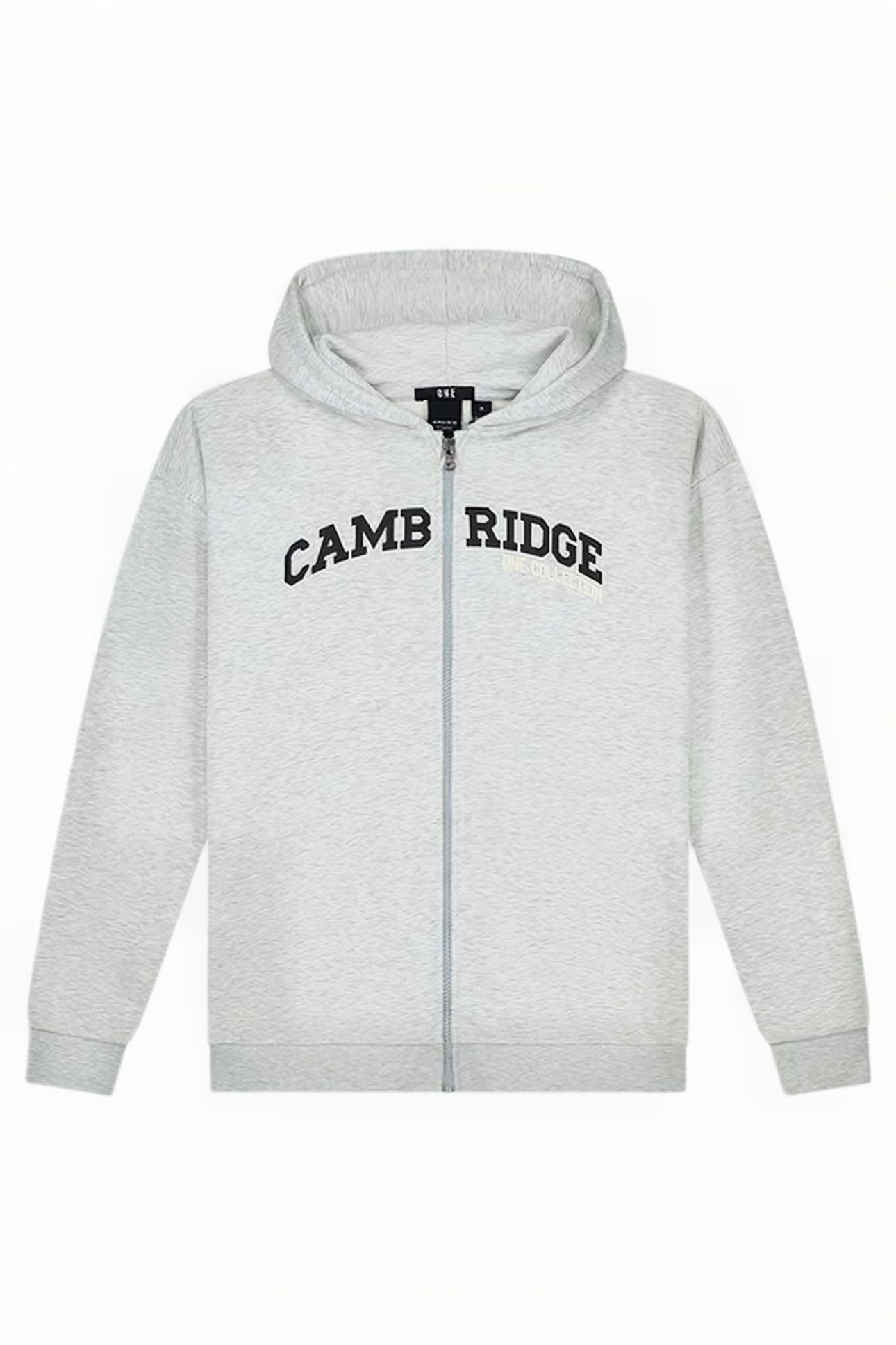 ONE CITY ZIP HOODIE LIGHT GREY MELANGE 3