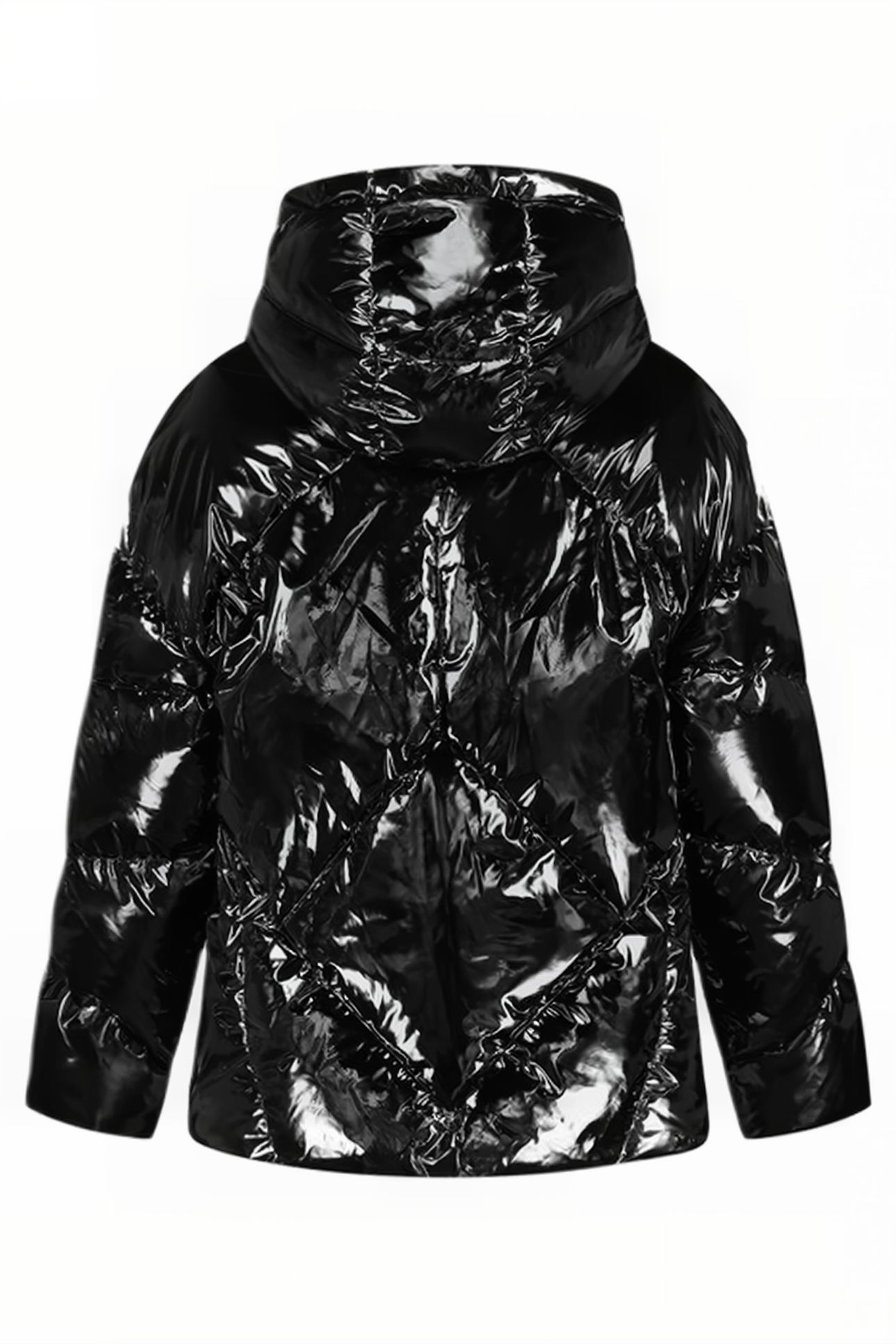 HOLLY SHINY PUFFER BLACK 3
