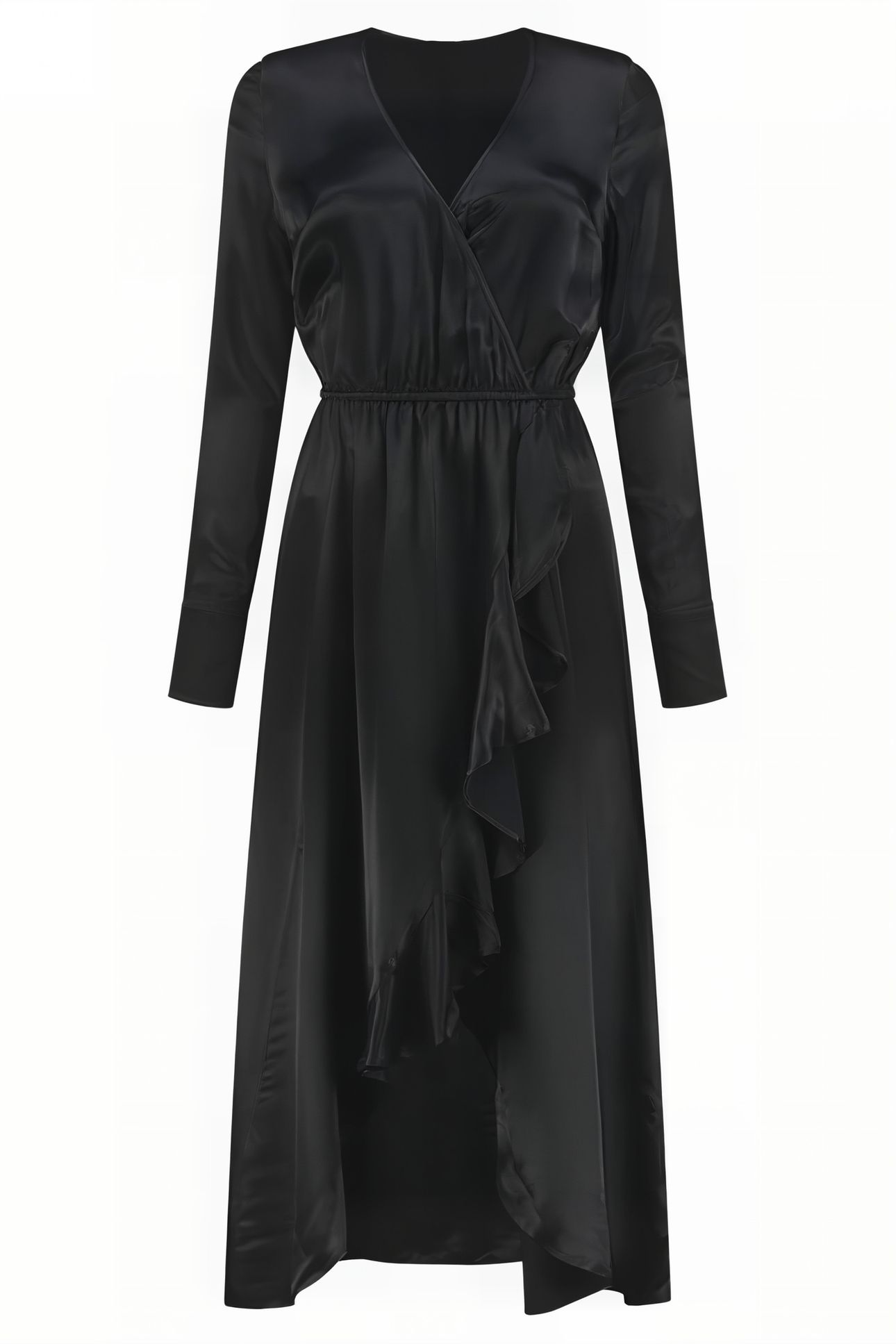 SAGE LONG DRESS BLACK 2