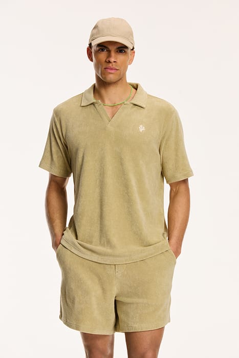 MEN NICO TOWELING POLO BEIGE 5