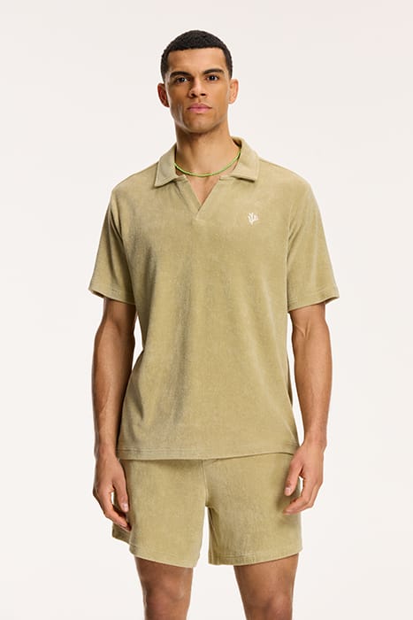 MEN NICO TOWELING POLO BEIGE 1