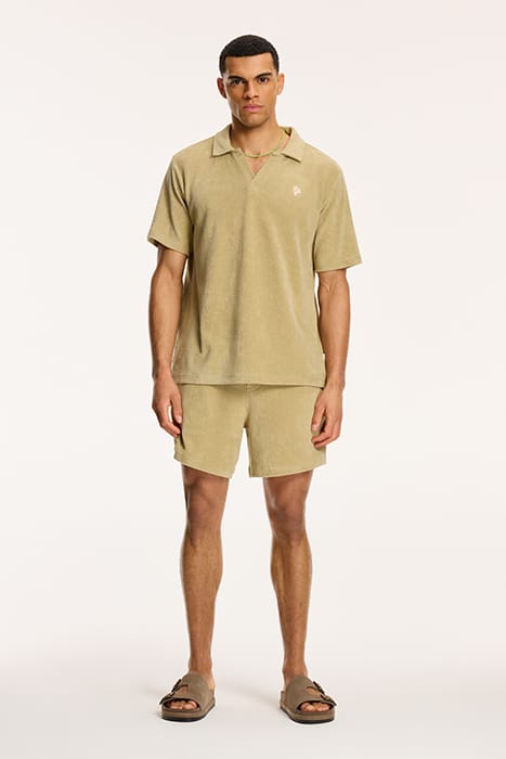 MEN NICO TOWELING POLO BEIGE 3