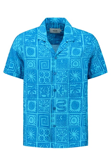 MEN SHORTSLEEVE MYTHOS TILE SKYDIVE BLUE 4