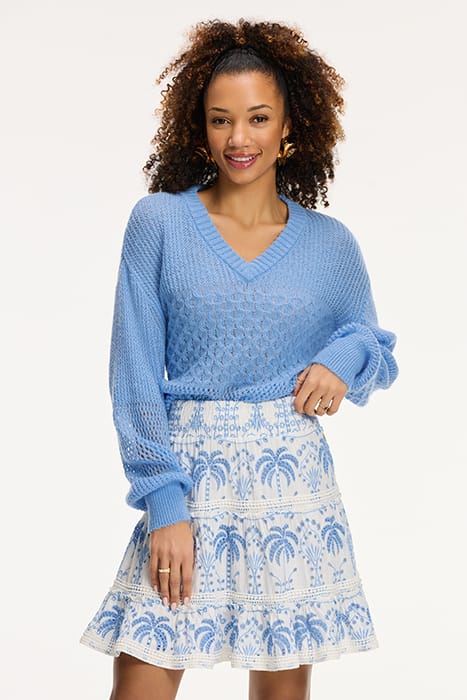 LADIES HAILEY SWEATER BRASIL BLUE 1