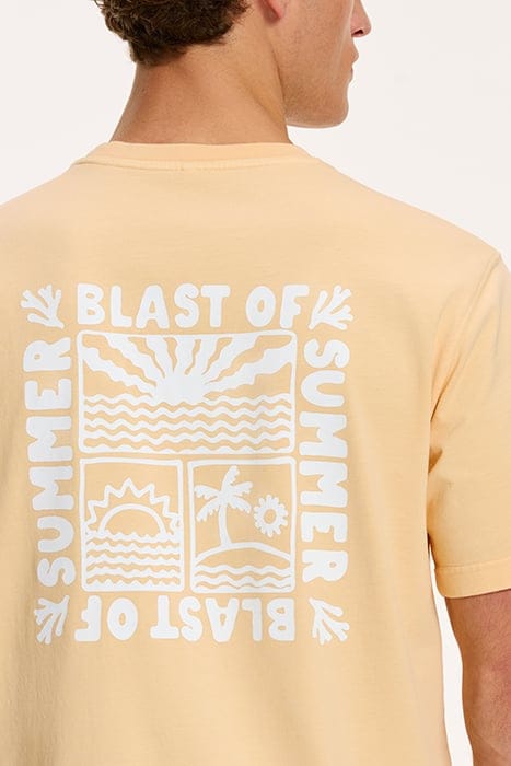 MEN BLAST OF SUMMER T-SHIRT CAYMAN PEACH 7