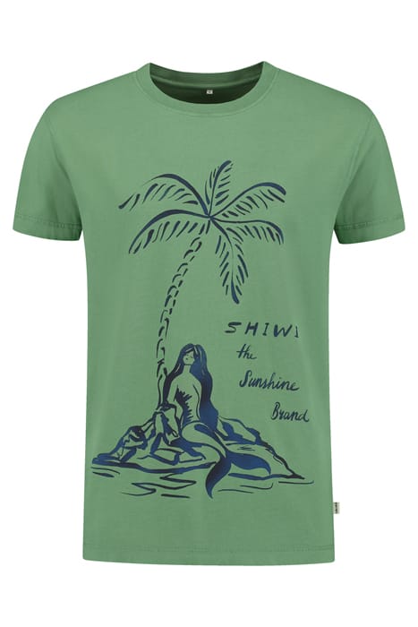 MEN MERMAID T-SHIRT SAGE GREEN 4