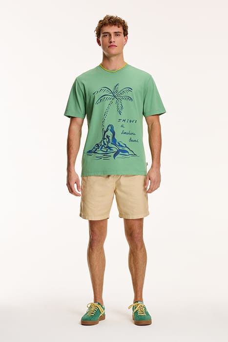 MEN MERMAID T-SHIRT SAGE GREEN 5