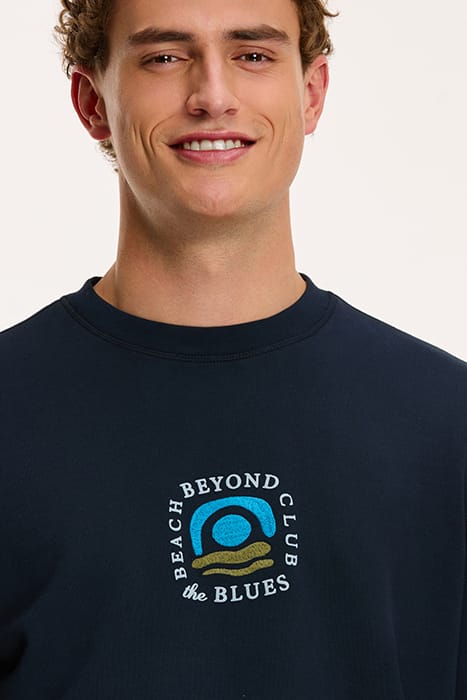 MEN BEYOND THE BLUES SWEATER DARK NAVY 6