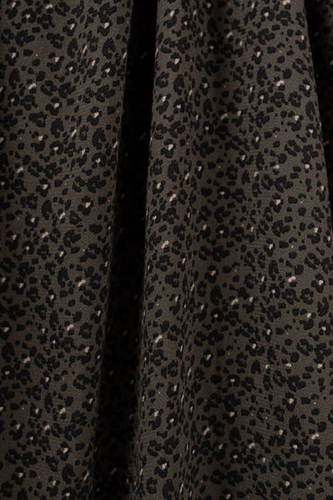 GIRLS’ KHAKI LEOPARD PRINT LENZING™ ECOVERO™ DRESS 6