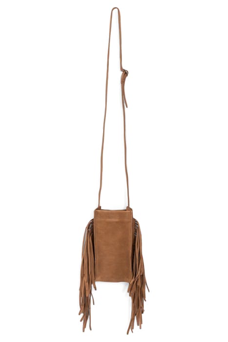 GIRLS’ CAMEL FRINGED SMARTPHONE BAG 3