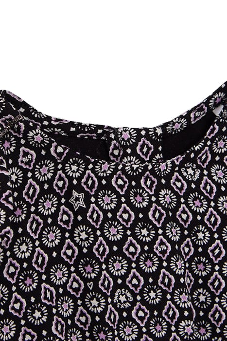 BABY GIRLS’ BLACK ROCK PRINT ECOVERO® DRESS 4