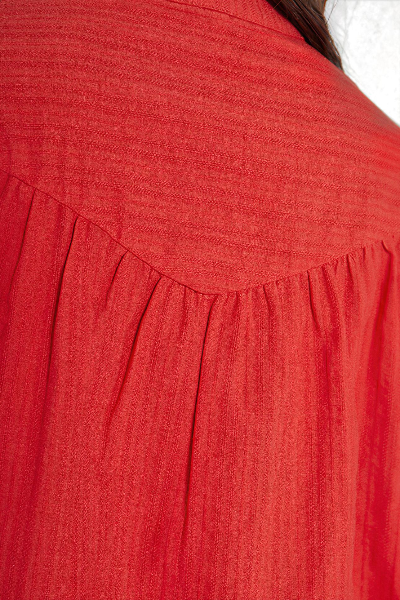 WINTER CRIMSON BLOUSE WITH RAGLAN SLEEVES 5