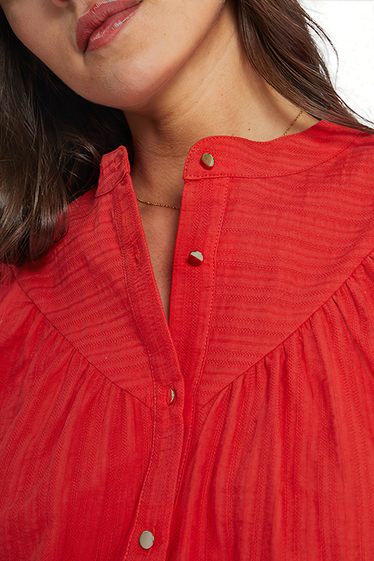 WINTER CRIMSON BLOUSE WITH RAGLAN SLEEVES 4