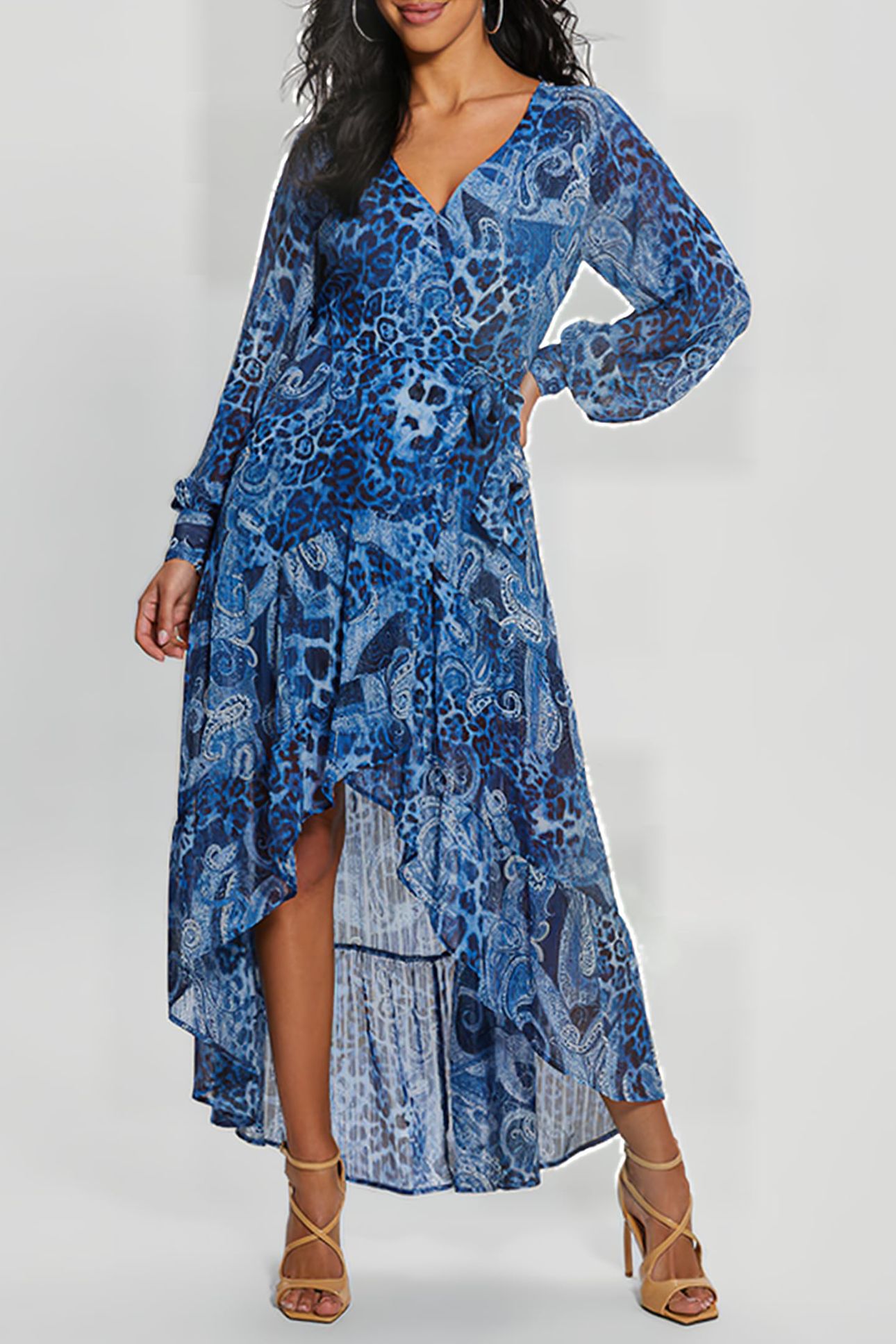 GUESS ECO NUOVO BAHIA WRAP UP NORDIC SEA KASHMIR 1