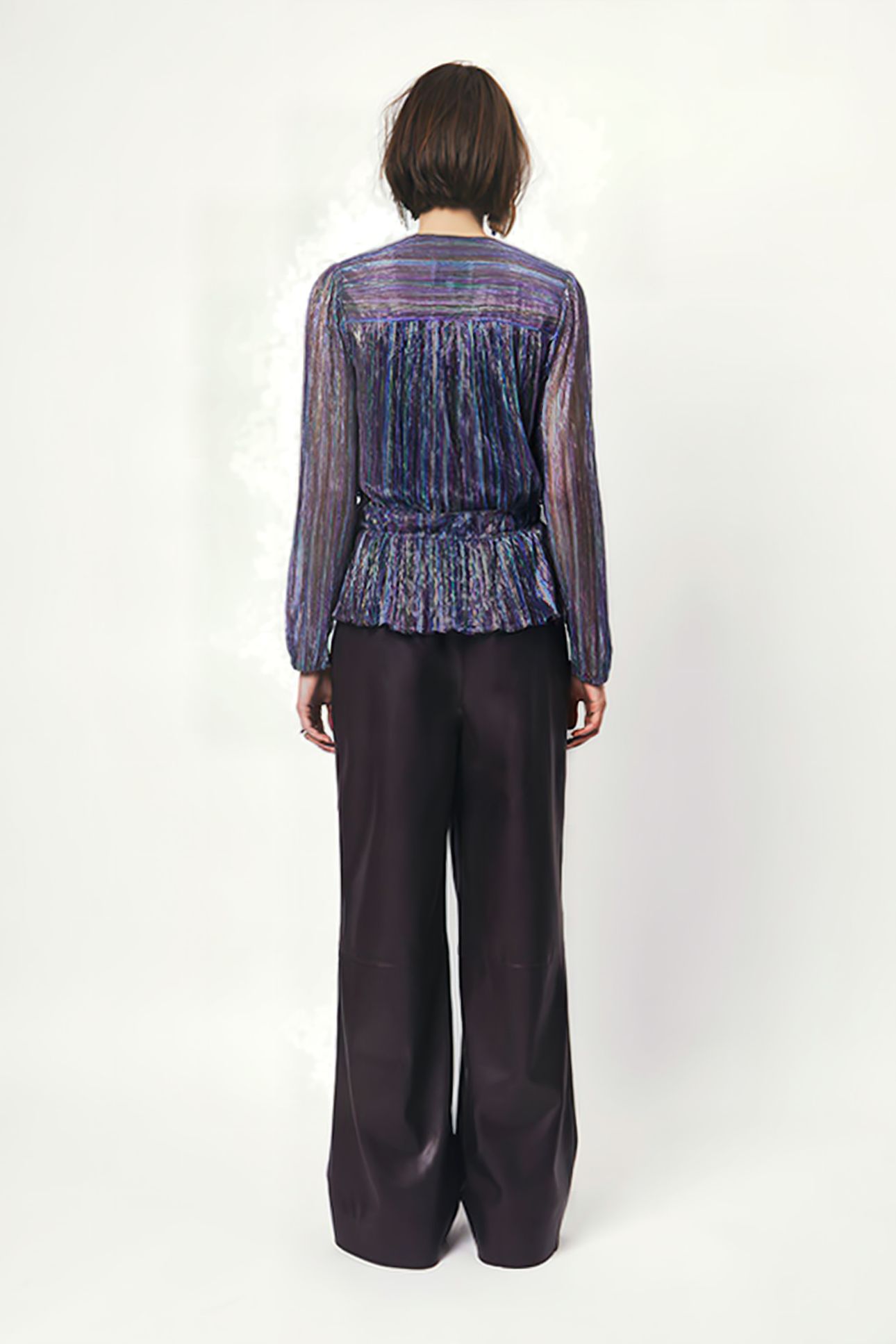 ORIANA PLISSÉ TOP MULTICOLOUR 2