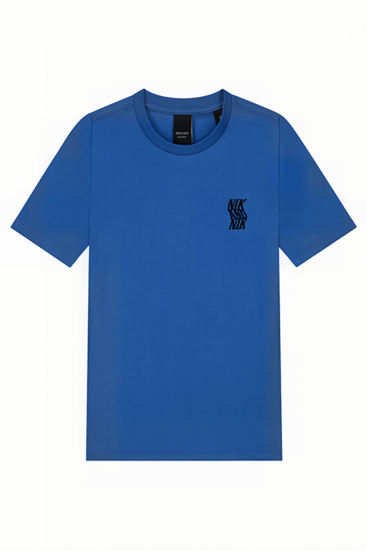 SWIRL LOGO T-SHIRT COBALT BLUE 1
