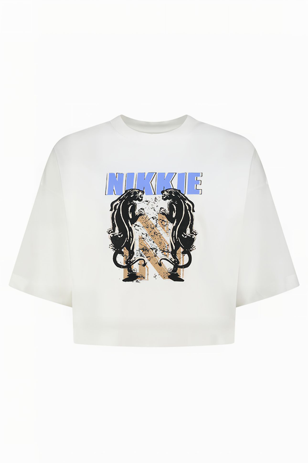 NIKKIE PANTHER T-SHIRT STAR WHITE 1