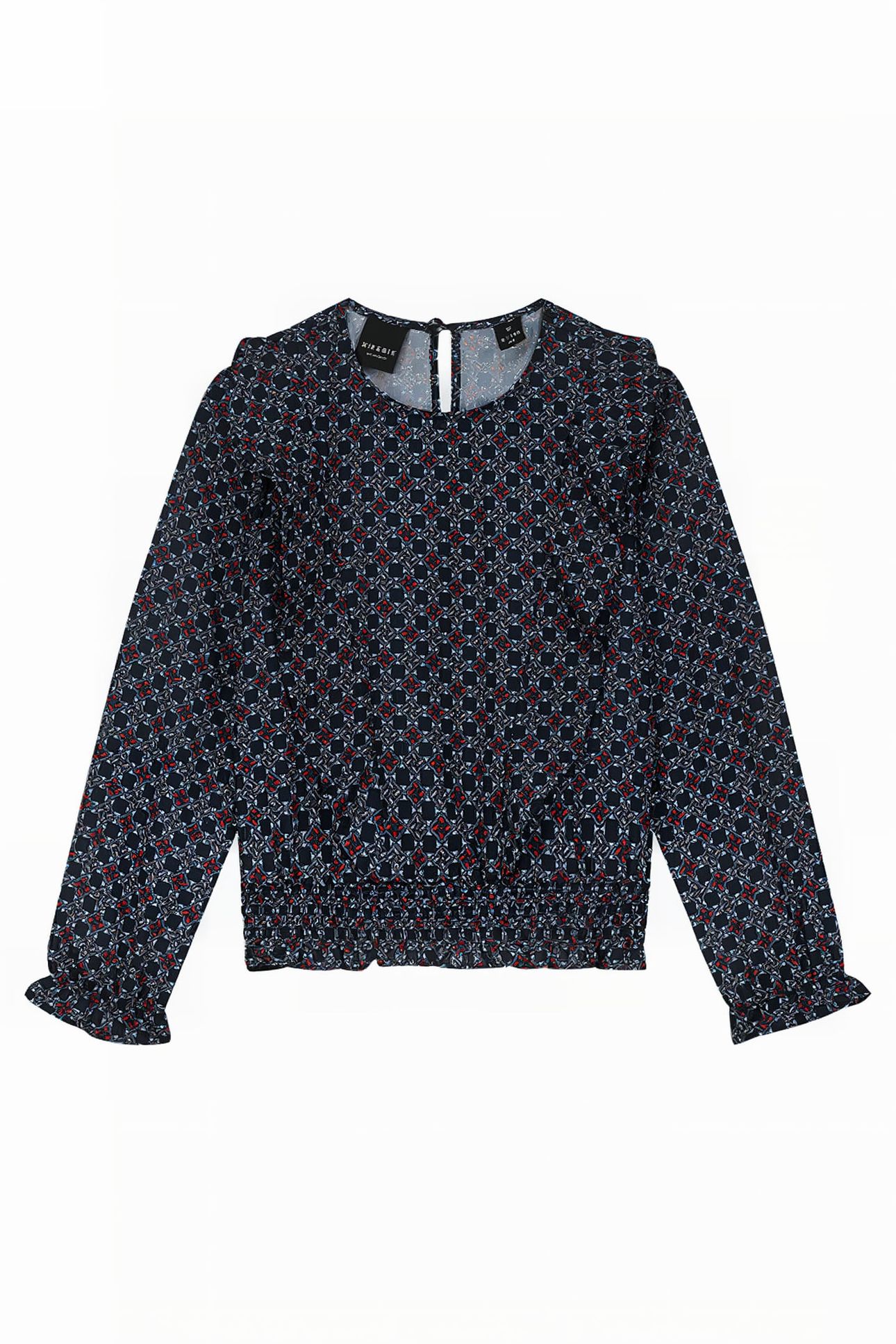 IRENE BLOUSE ROYAL BLUE 1