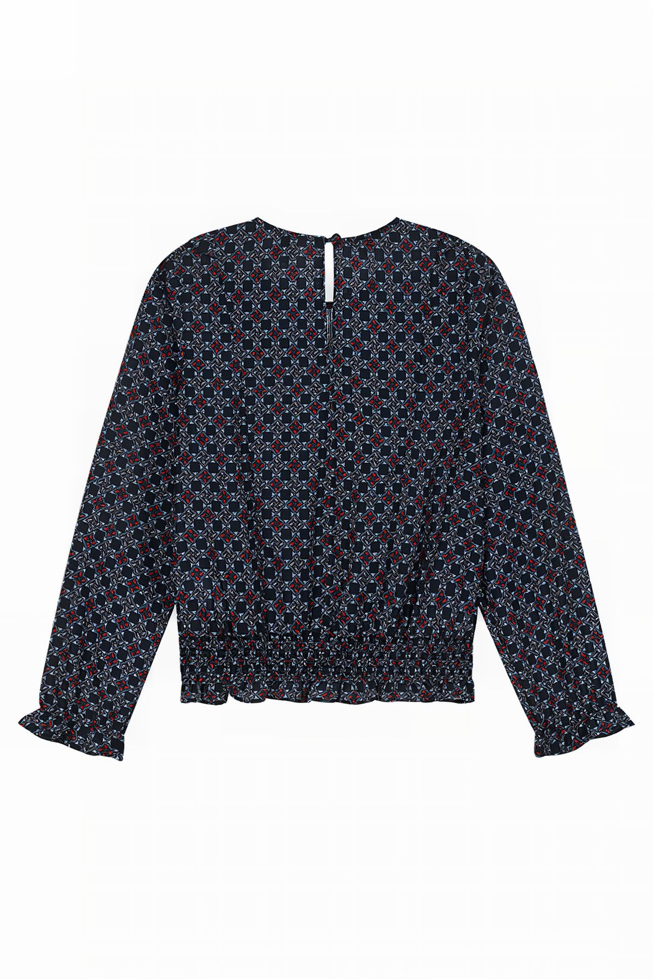 IRENE BLOUSE ROYAL BLUE 2