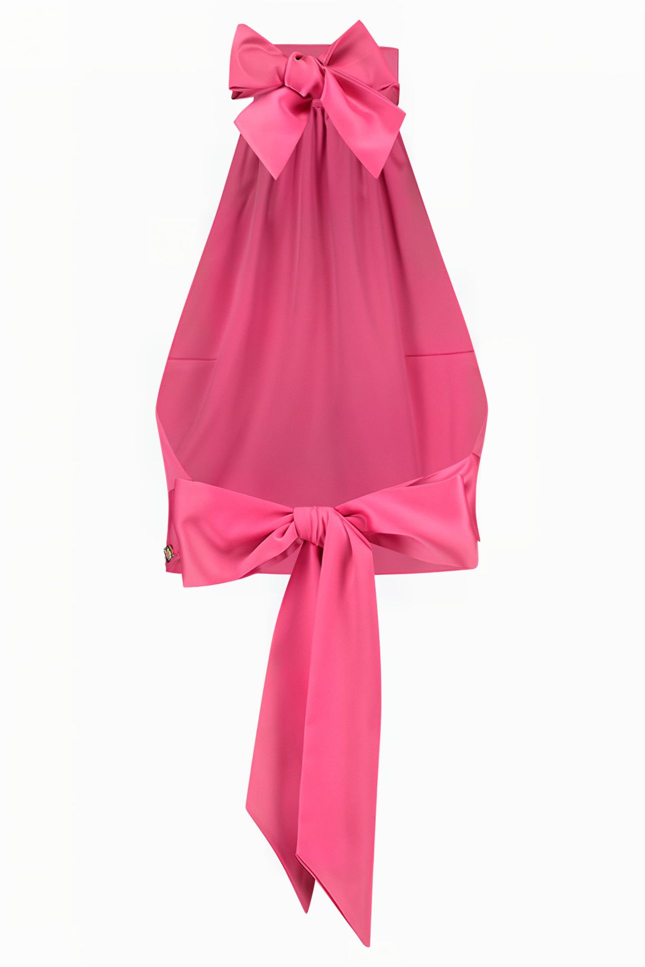 LOREN SATIN TOP CANDY PINK 2
