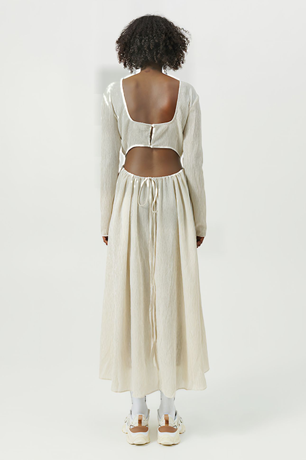 AGATA DRESS OFF WHITE 2