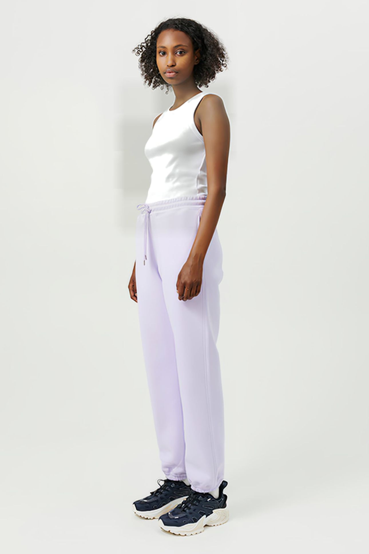LINDEN PANTS PASTEL LILAC 1