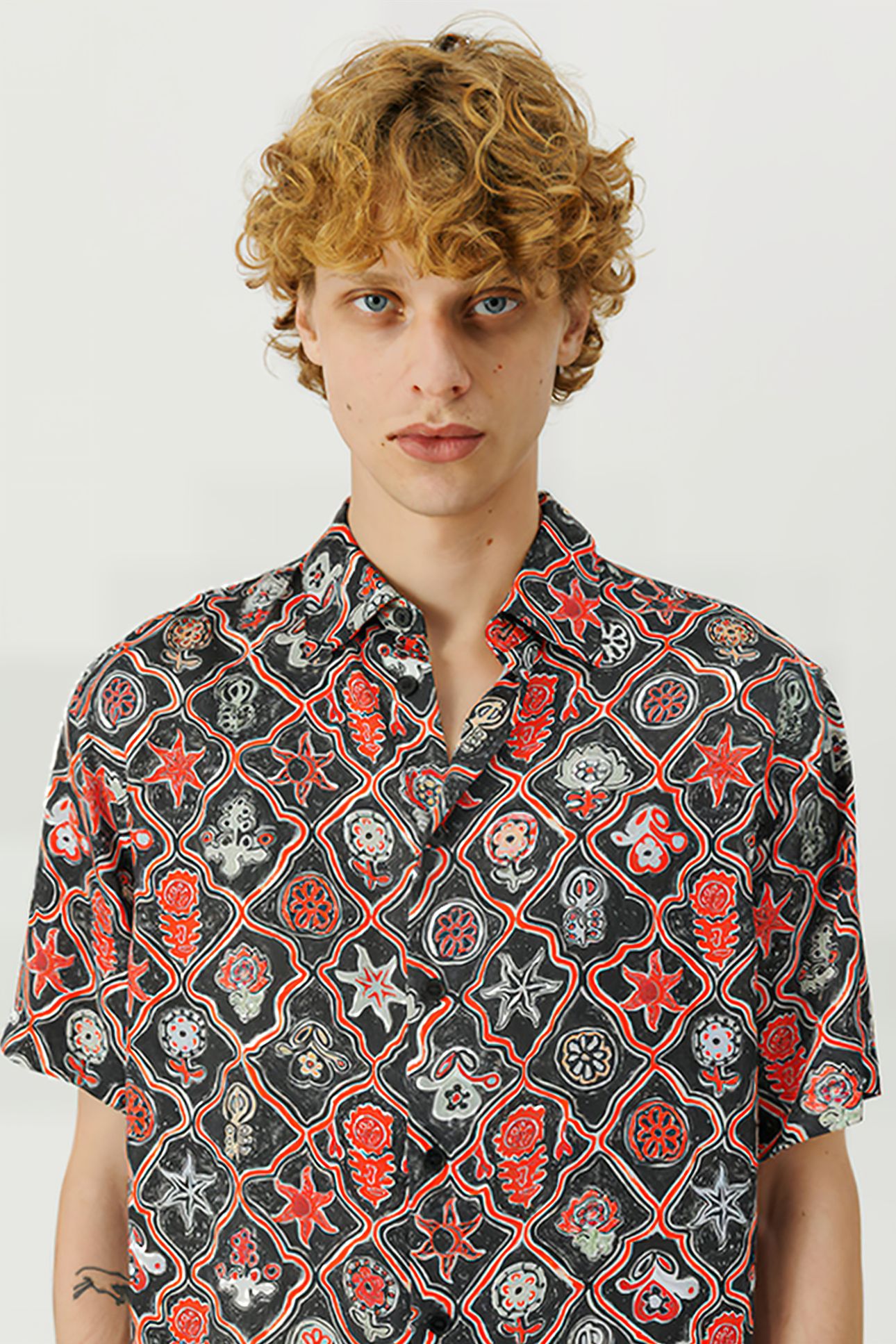 JODIE SHIRT BLACK AOP 5