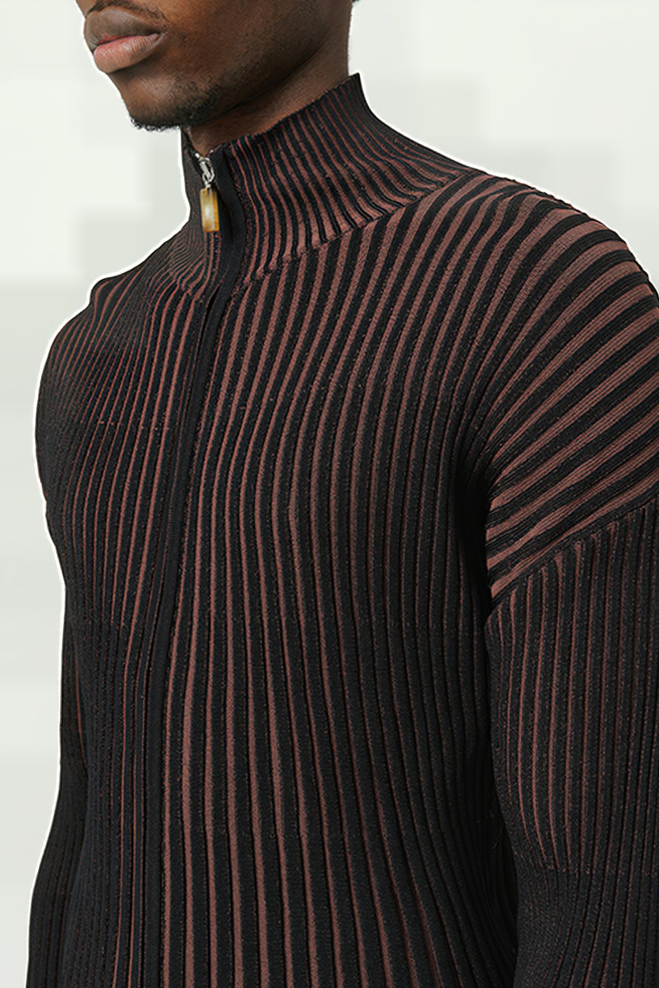 NIKA TOP BROWN MULTI 7