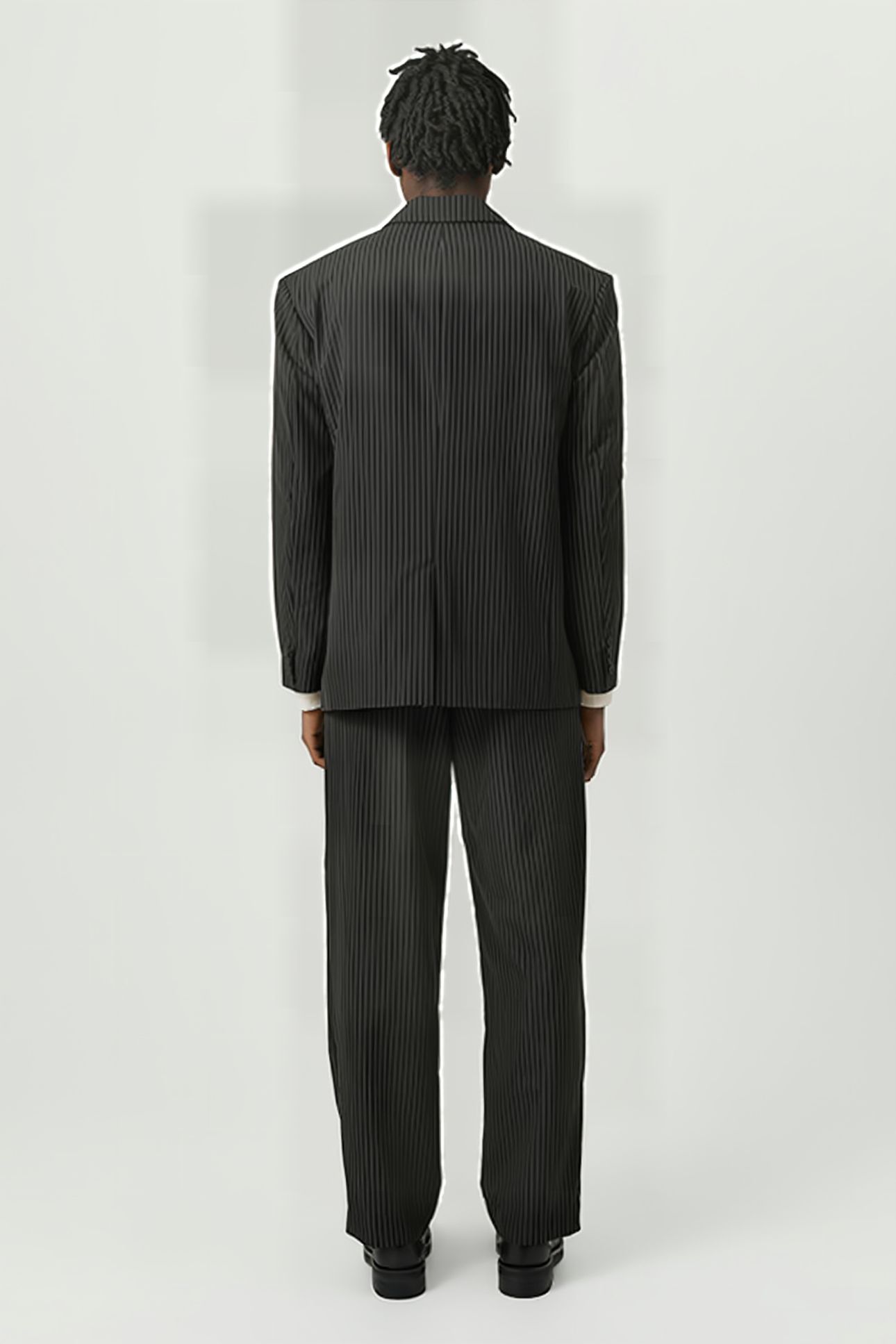 JUDE BLAZER BLACK PINSTRIPE 4