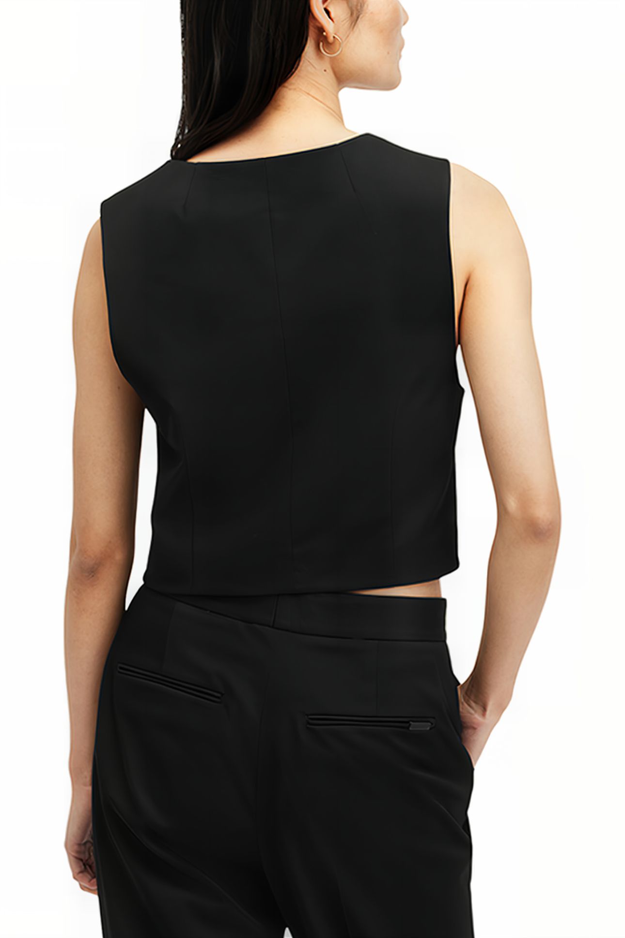 NELLIE WAISTCOAT BLACK 2