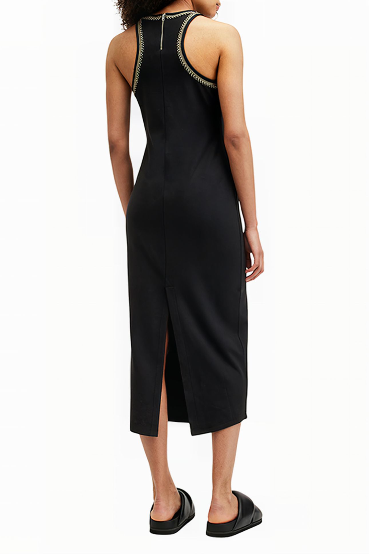 CASSIDY EMB DRESS BLACK 2