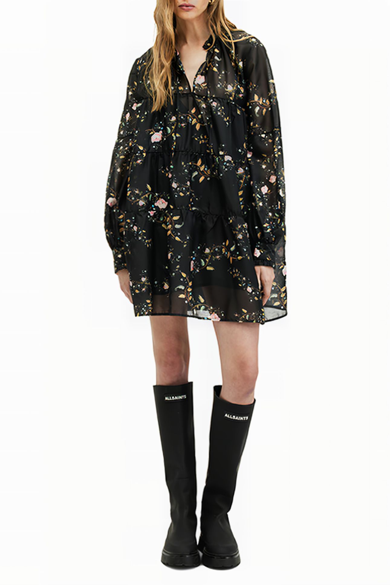 MINDY OTO DRESS BLACK 3