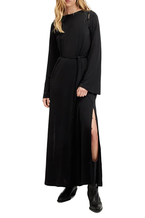 SUSANNAH DRESS BLACK 1