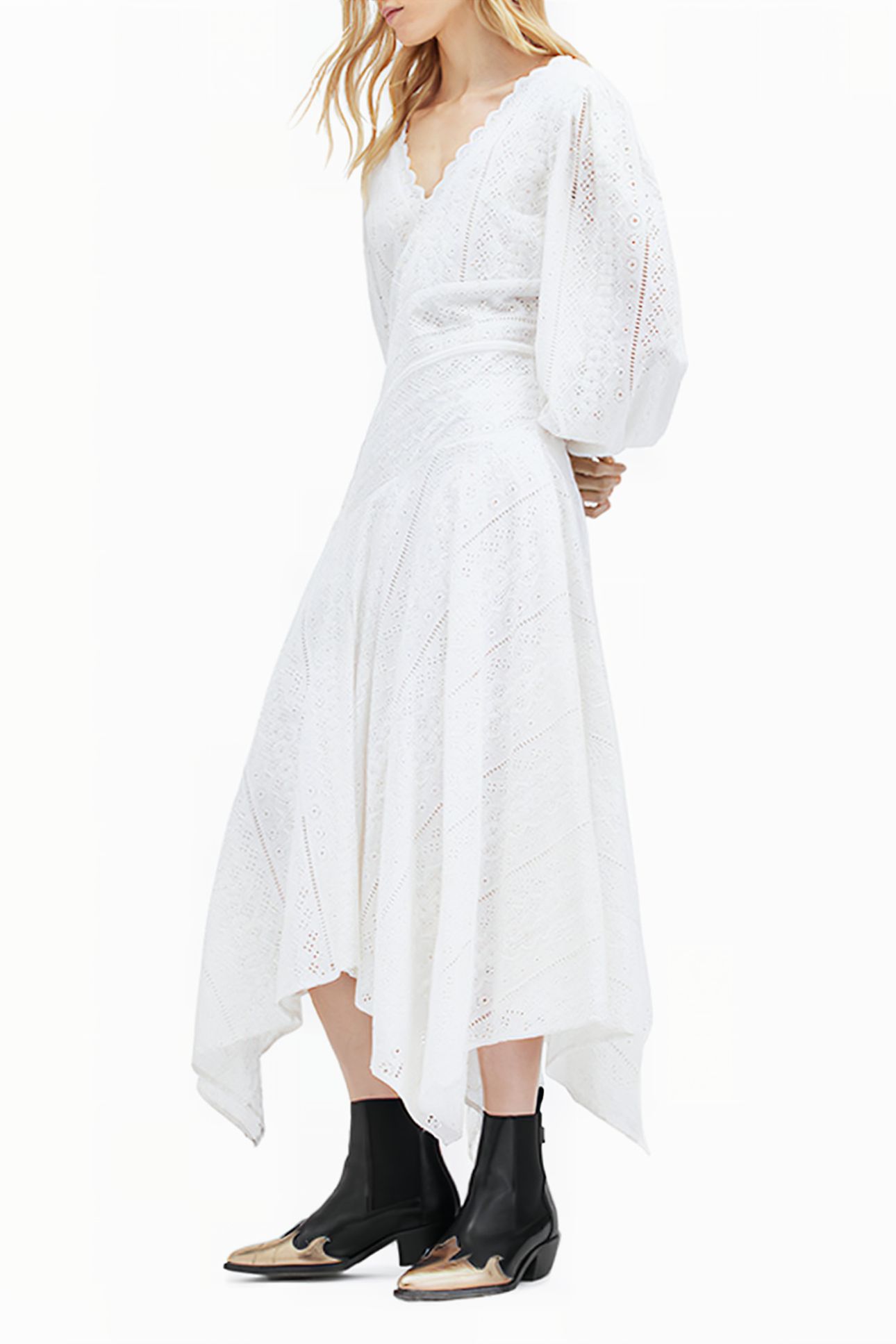AVIANA BRODERIE DRES OFF WHITE 4