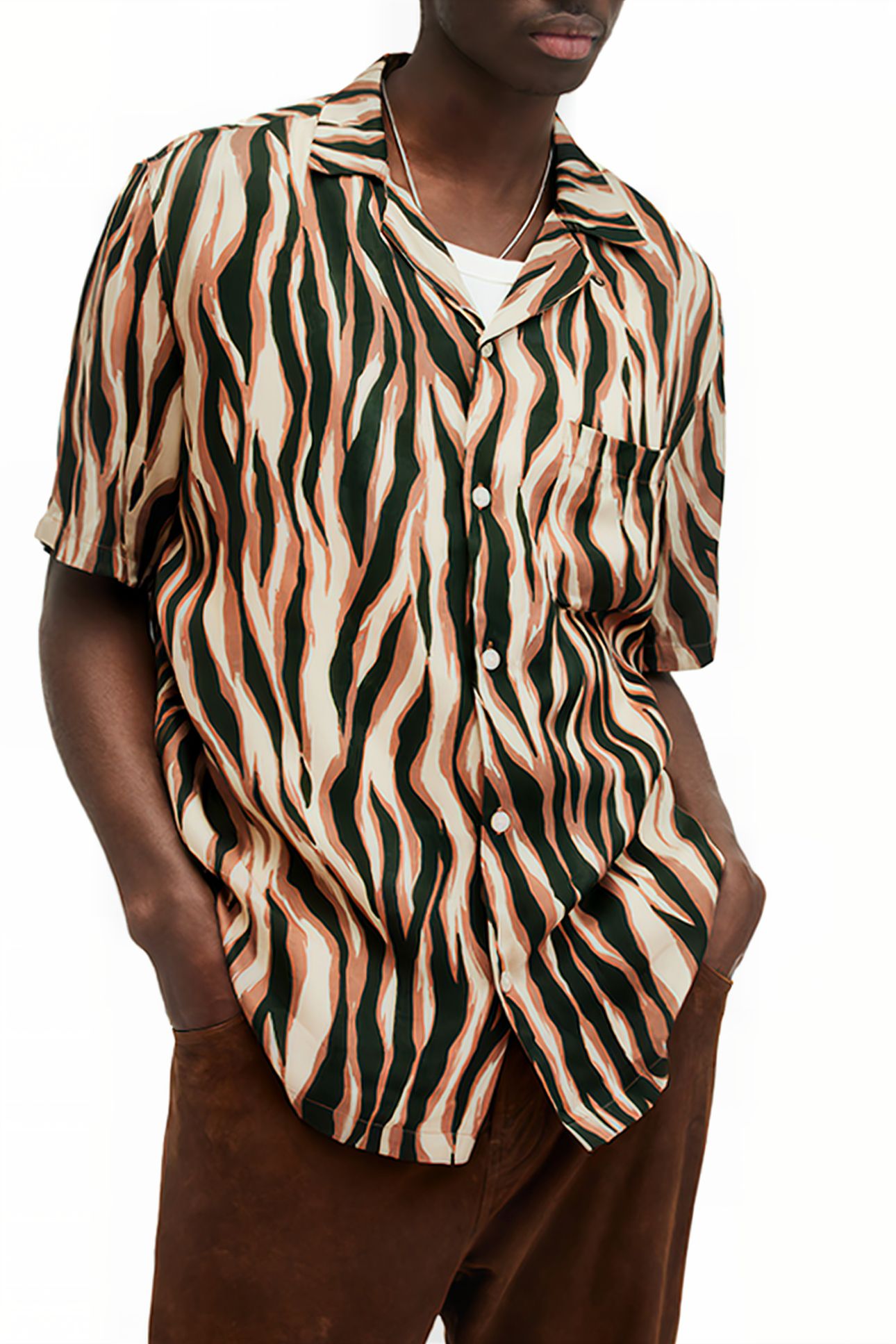FIRED SS SHIRT CAMEL BROWN 1