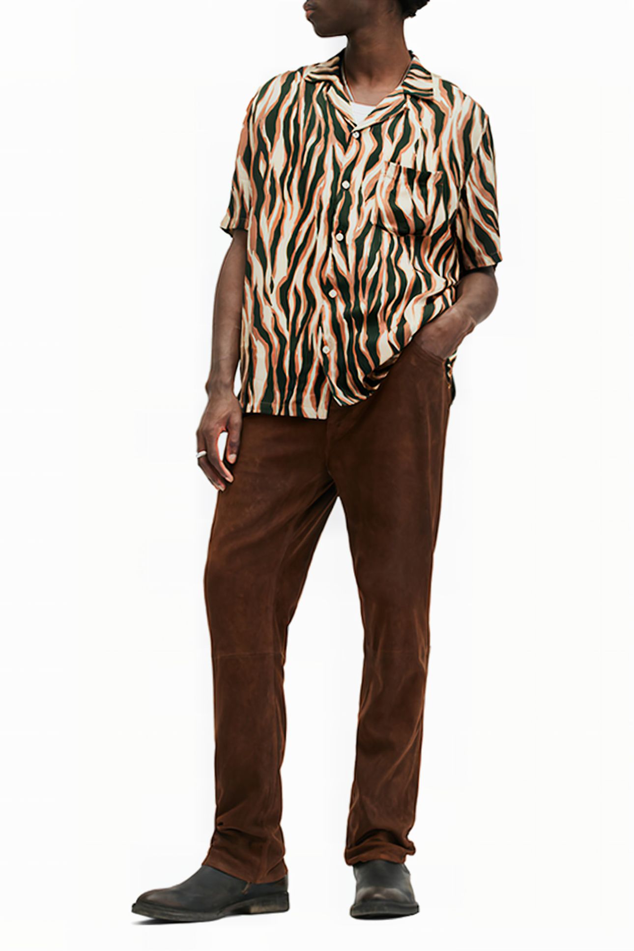 FIRED SS SHIRT CAMEL BROWN 3