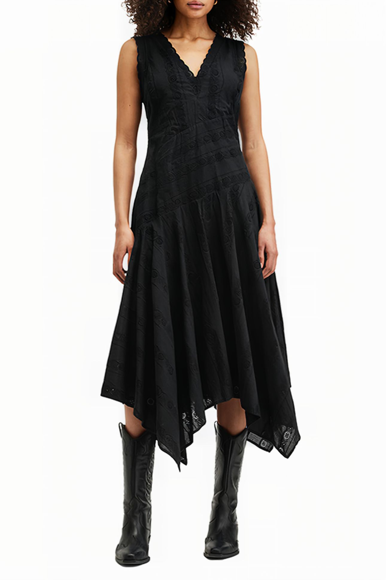AVANIA SL DRESS BLACK 5