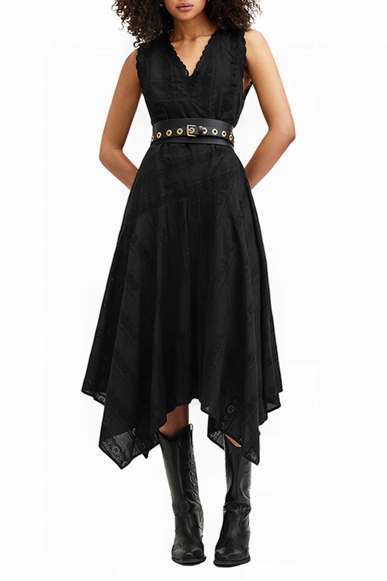 AVANIA SL DRESS BLACK 1