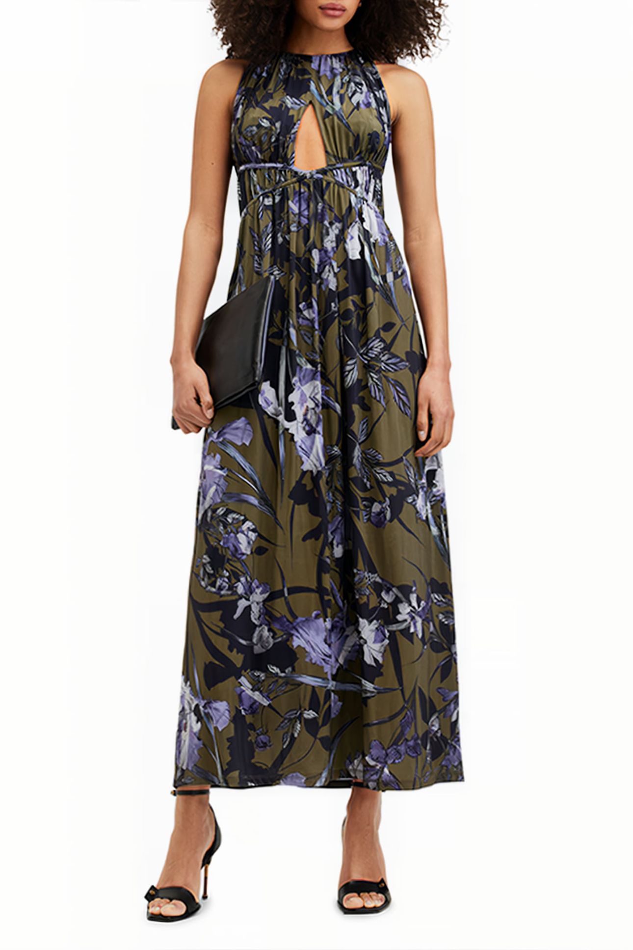 KAYA BATU DRESS DEEP KHAKI GREEN 1