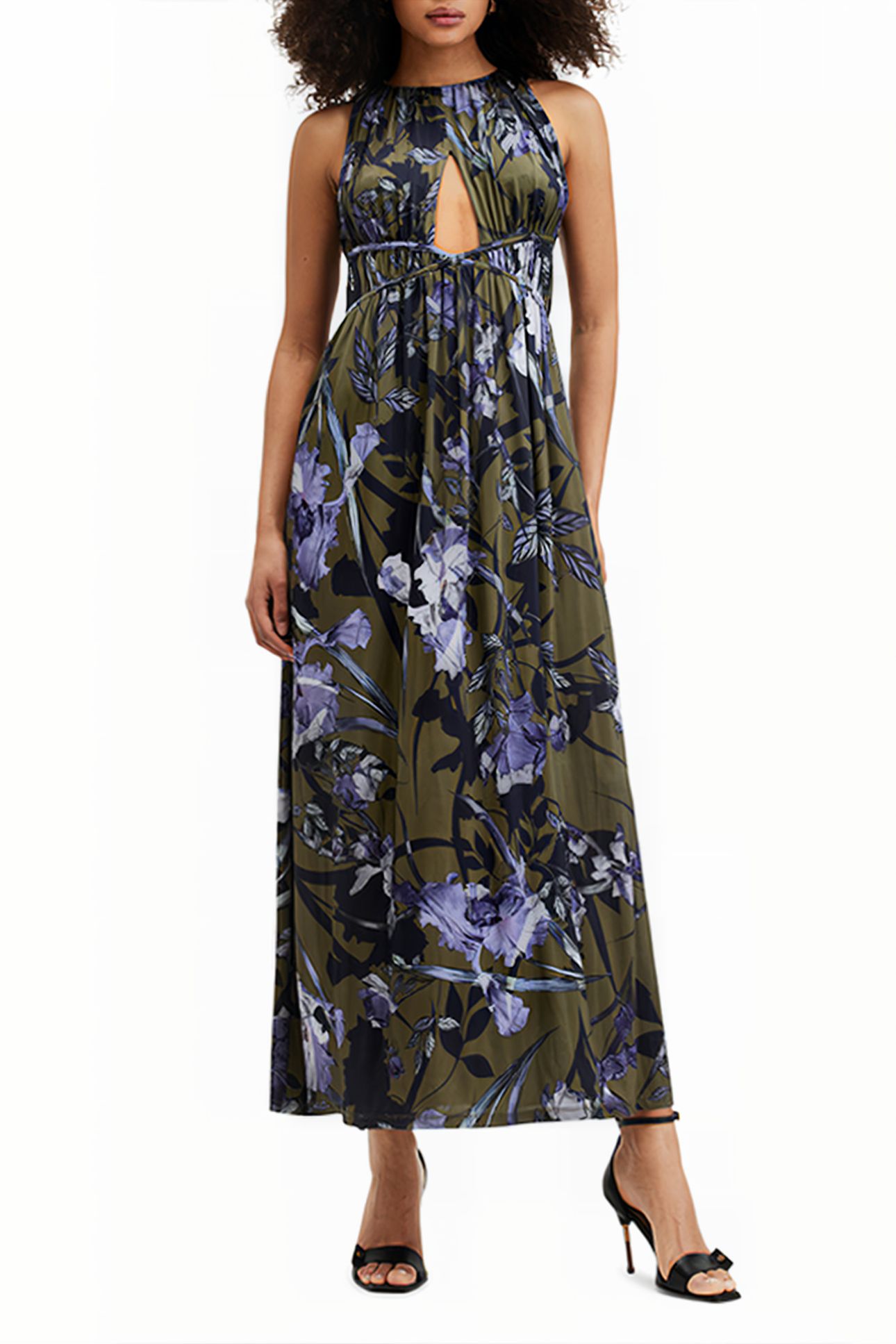 KAYA BATU DRESS DEEP KHAKI GREEN 5