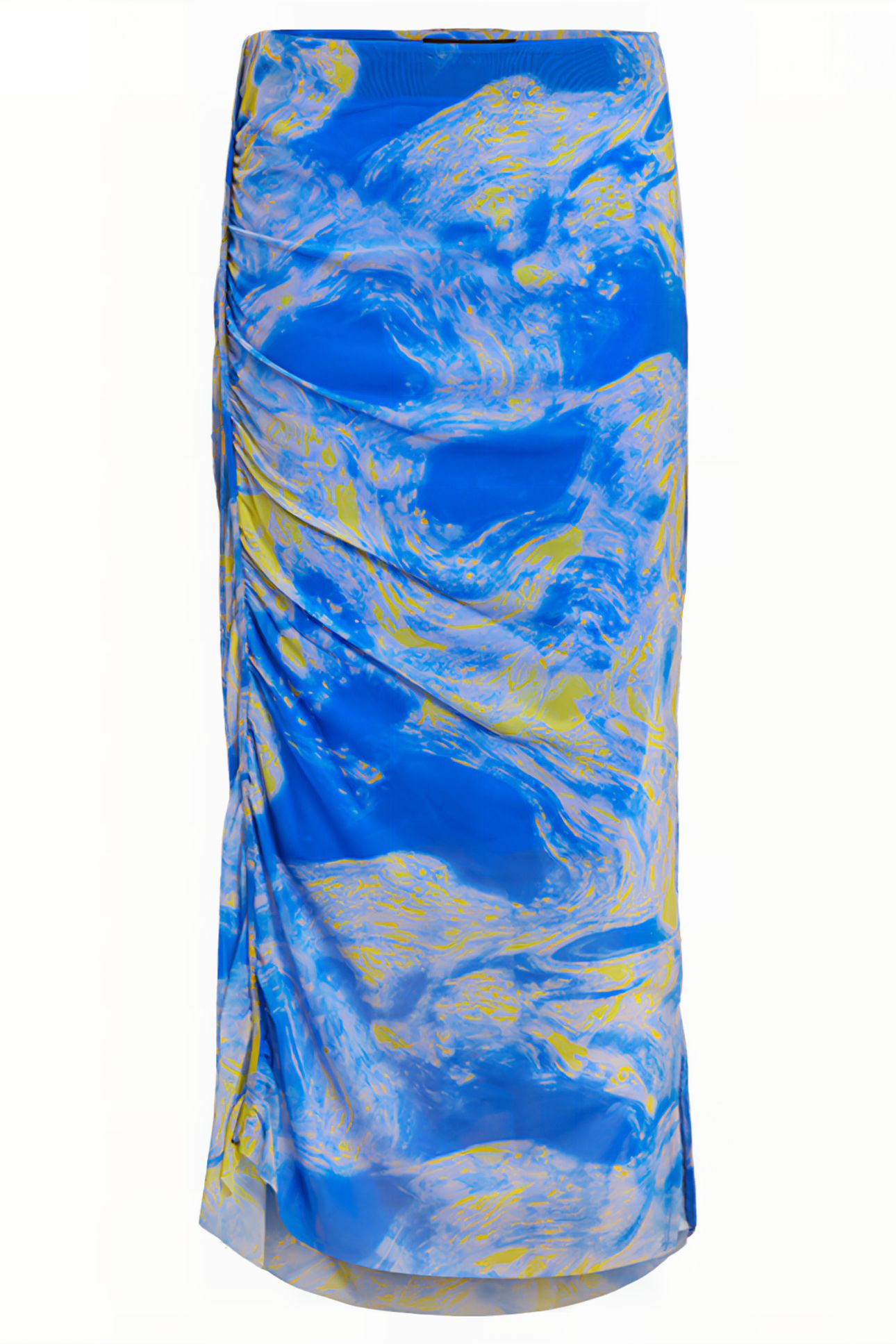 NORA INSPIRAL SKIRT ELECTRIC BLUE 4