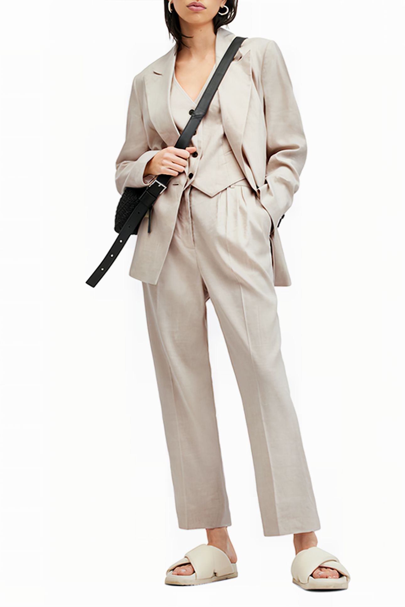 WHITNEY WAISTCOAT NEUTRAL BEIGE 5