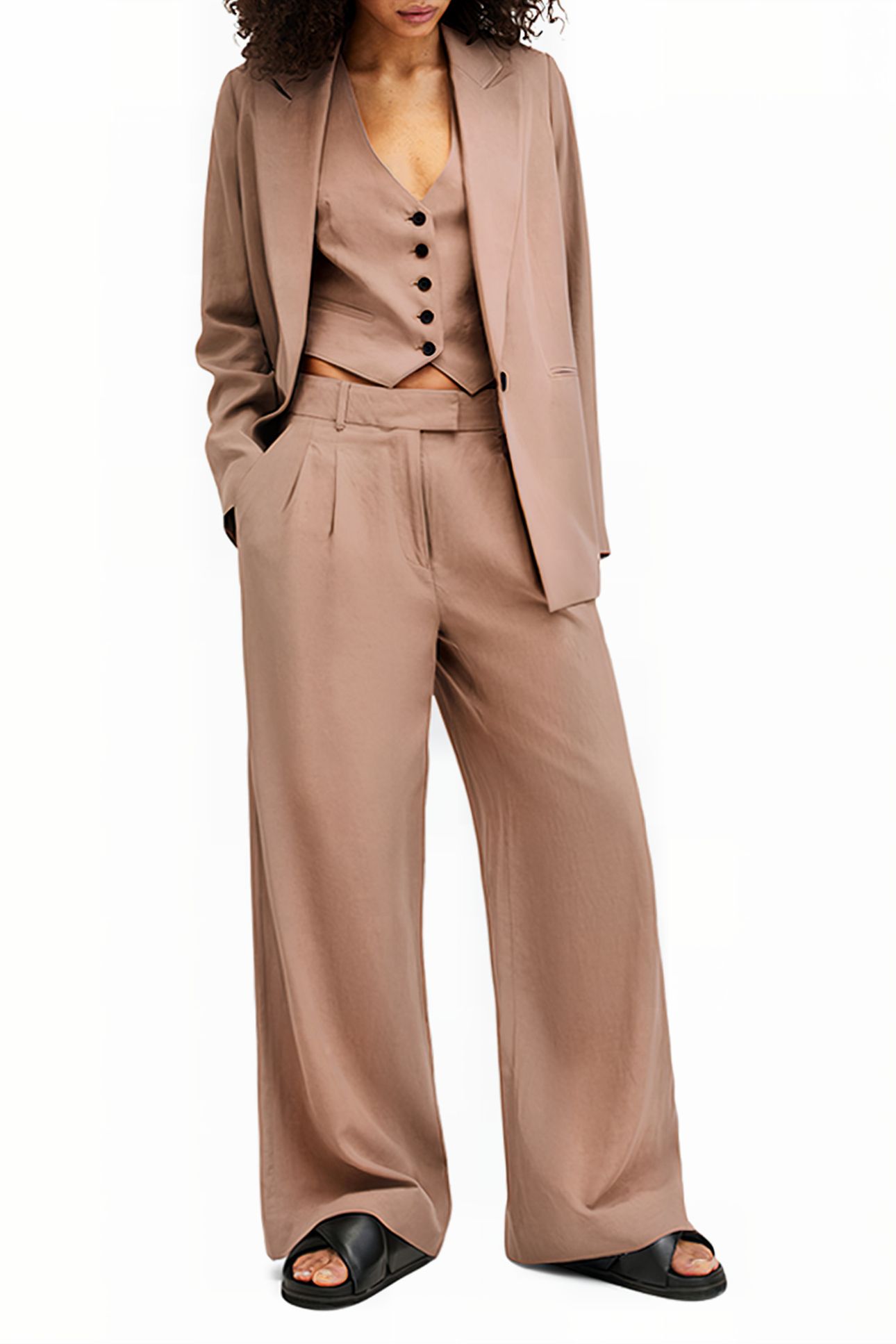 DERI LYN BLAZER DOE BROWN 3