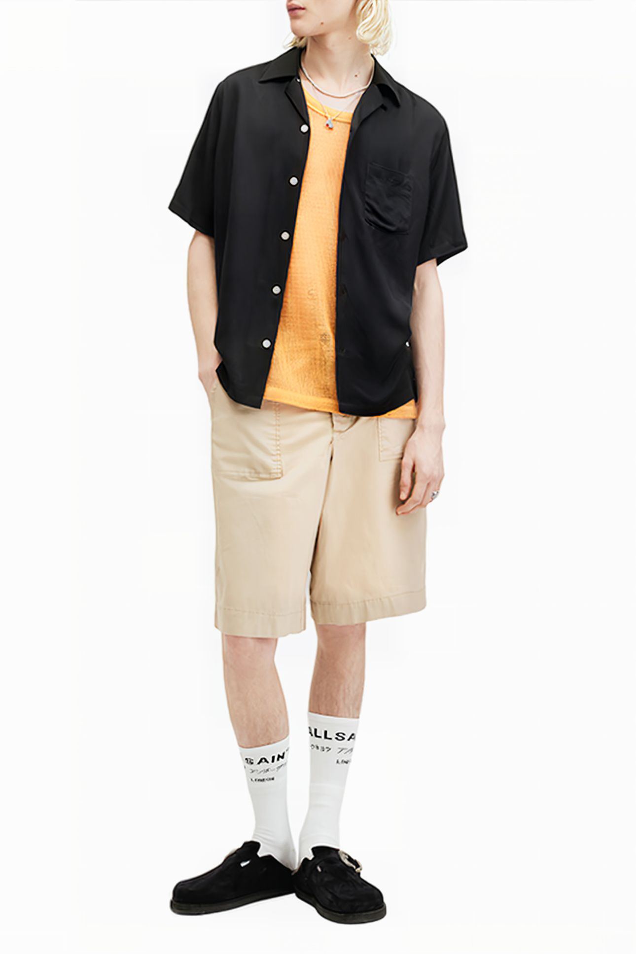 SUNSMIRK SS SHIRT JET BLACK 2