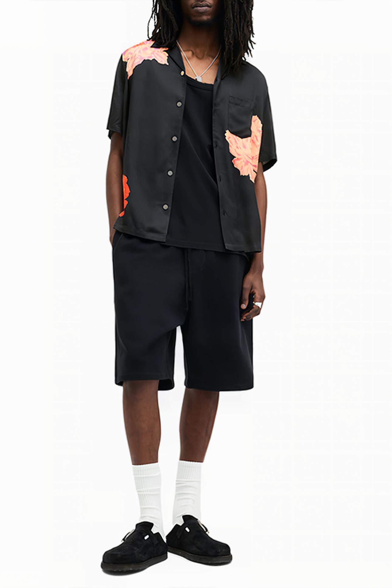 ROZE SS SHIRT JET BLACK 1