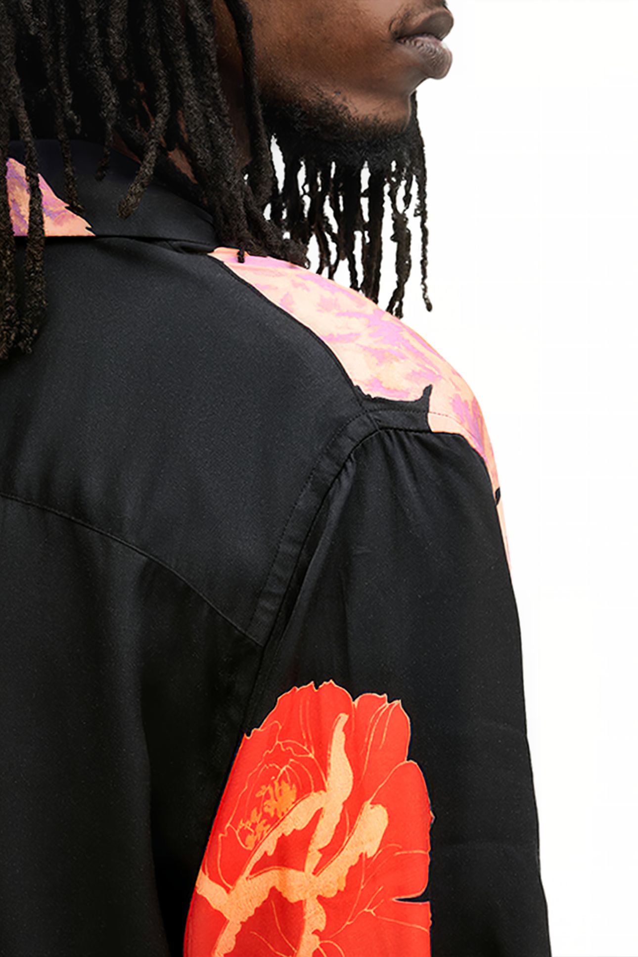 ROZE SS SHIRT JET BLACK 4