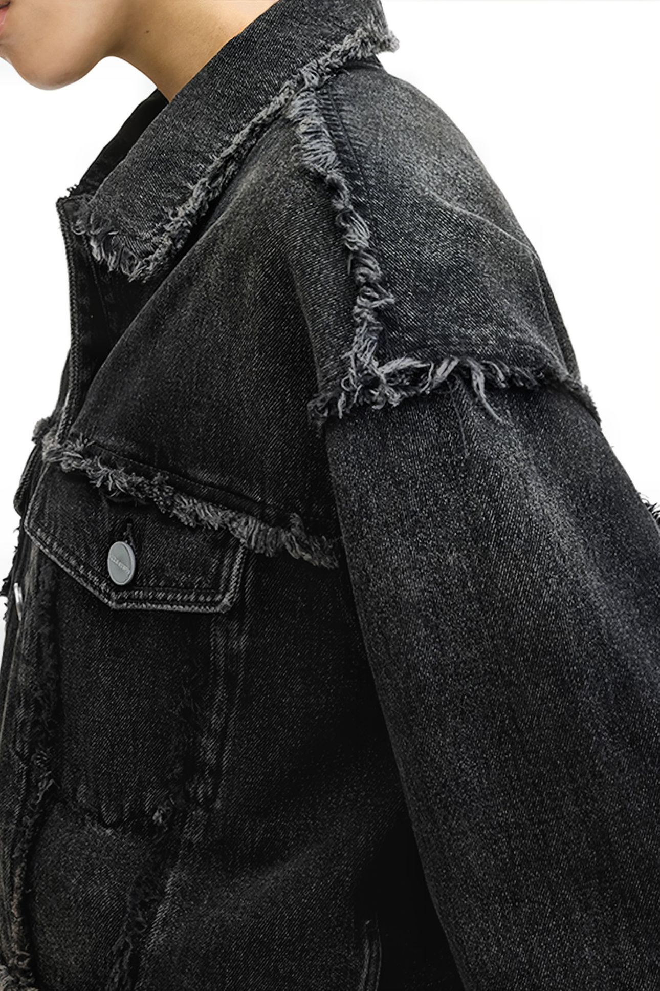 CLAUDE FRAY JACKET WASHED BLACK 6